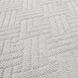 Tapis de bain gaeta maison hollandaise 50x80cm blanc