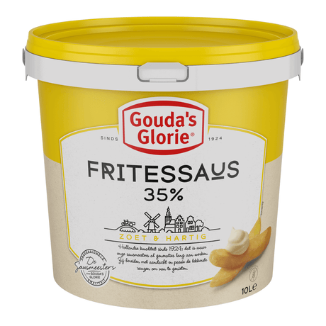 Gouda's Glory Sauce frites jaune 35% (10 litres)