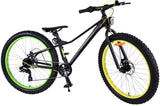 Bicycle per bambini a gradiente di volare - ragazzi - 26 pollici - verde giallo nero - 7 velocità - collezione prime