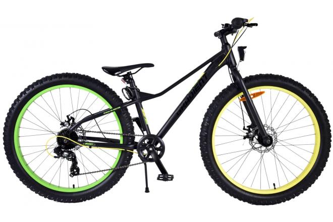 Bicycle per bambini a gradiente di volare - ragazzi - 26 pollici - verde giallo nero - 7 velocità - collezione prime