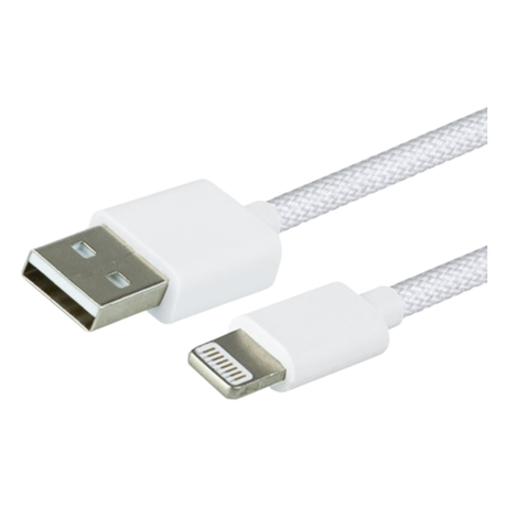 Câble de données Lightning Greenmouse tissé (2 mètres) (5 pièces)