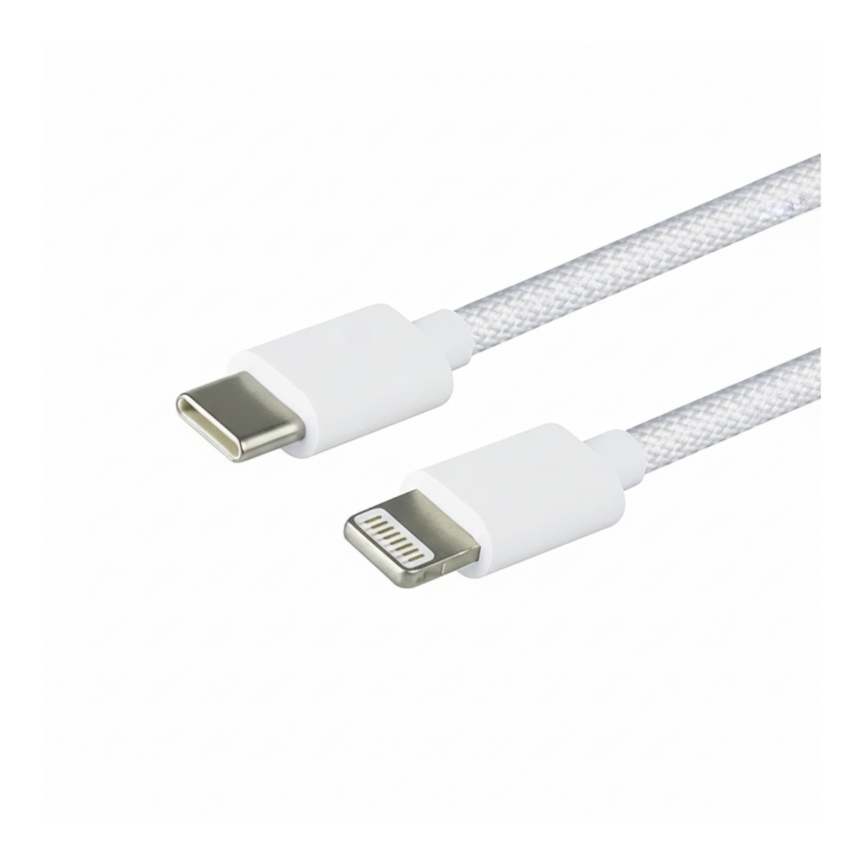 Câble de données Greenmouse USB-C vers Lightning tissé 2 mètres