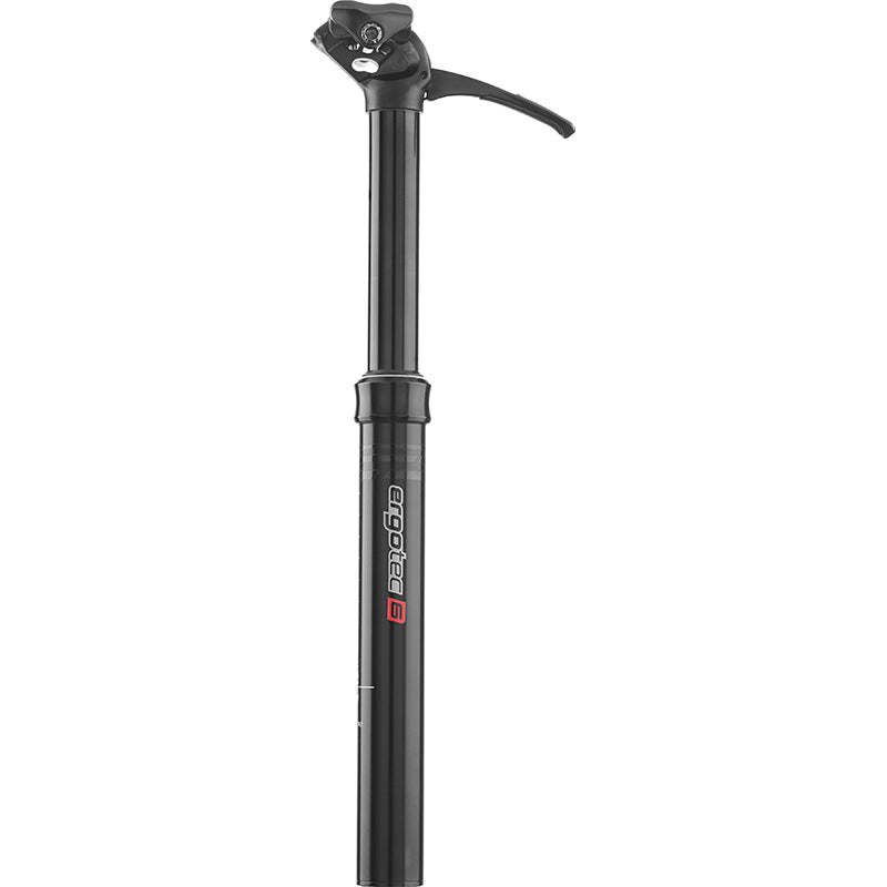 Elvedes ergotec tige de selle réglable en haut et en bas ø31,6 402mm noir
