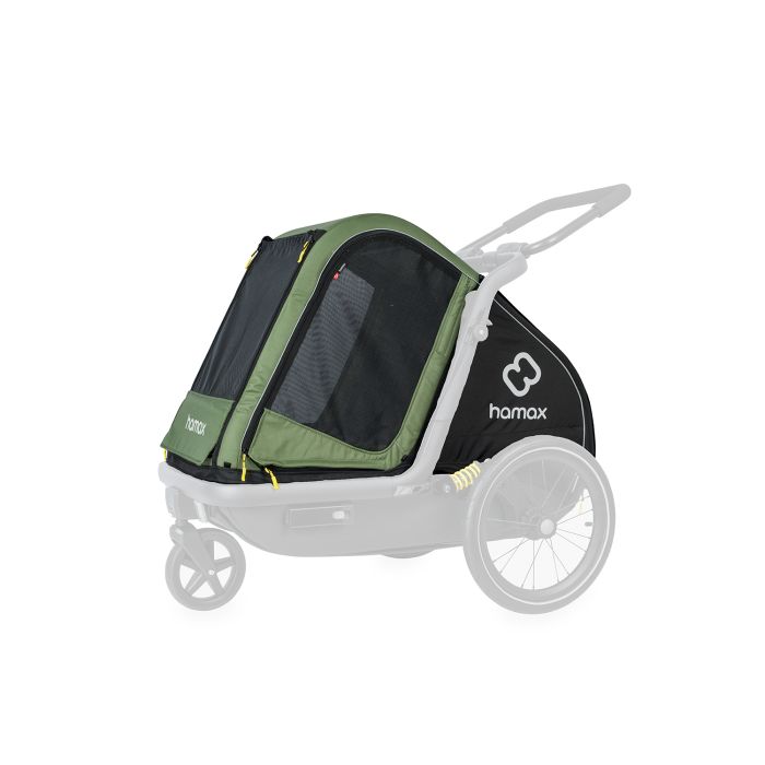 Hamax replacement cover (pluto) - medium - green black