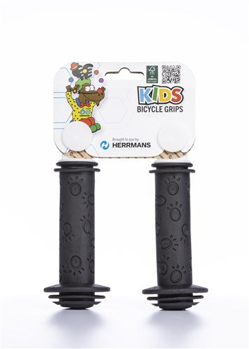 Herrmans Kids Grip 82L Hand Hand Set 115mm Ø22mm nero sulla mappa