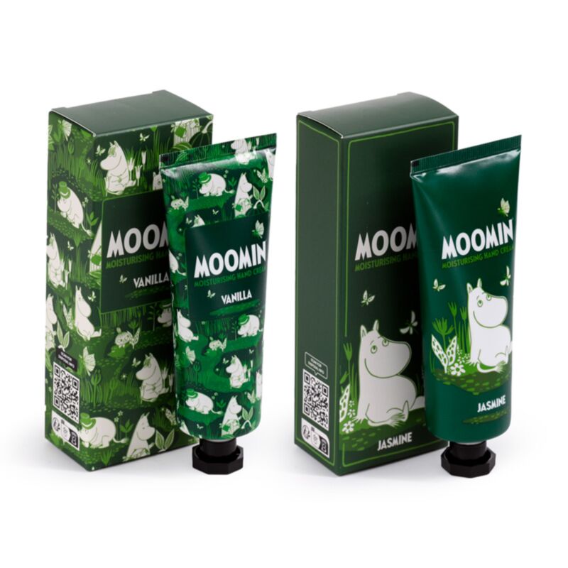 Moomin garden life crème hydratante pour les mains 75ml
