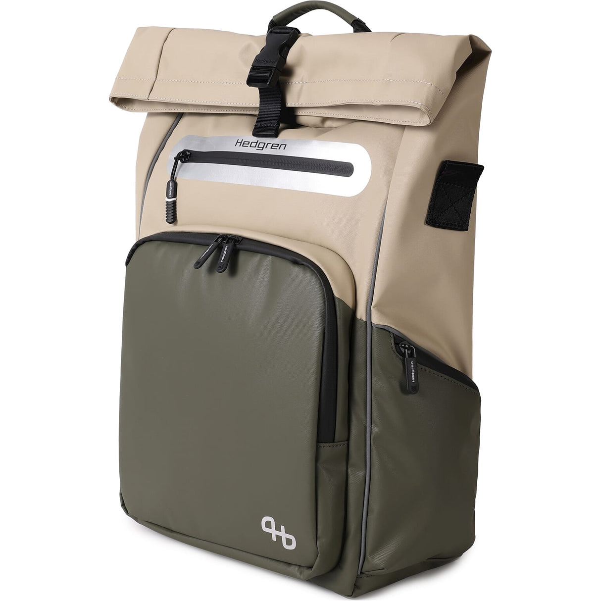 Hedgren hedgren pendlingssykkel hub ryggsekk 23.9l beige oliven