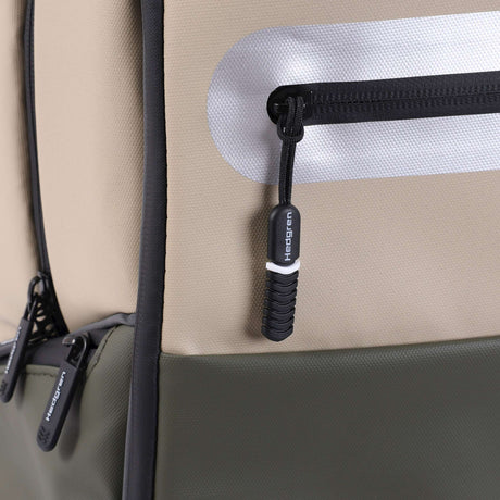 HEDGREN VOLOGE VOILLE VOIX SACKPACK 15.6L OLIVE BEIGE