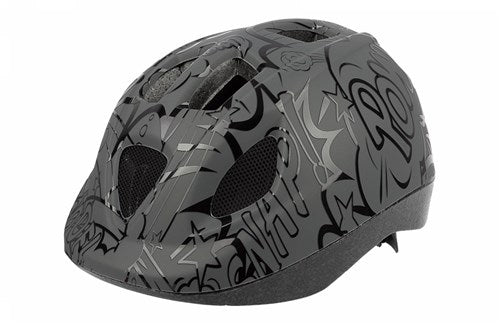 Casque pour enfants BD ballons gris taille xs