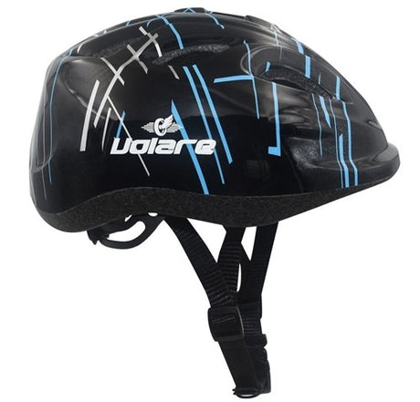 Casque de vélo Volare - enfants - noir - 47-51 cm