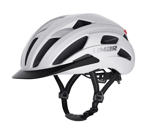 Limar casque torino m 53-57 blanc mat avec LED