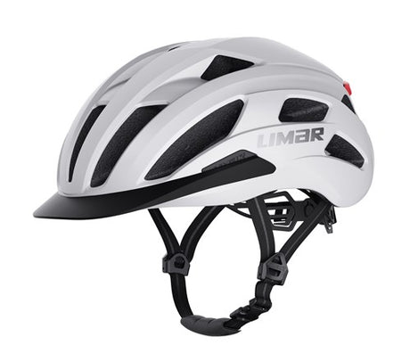 Limar casque torino m 53-57 blanc mat avec LED
