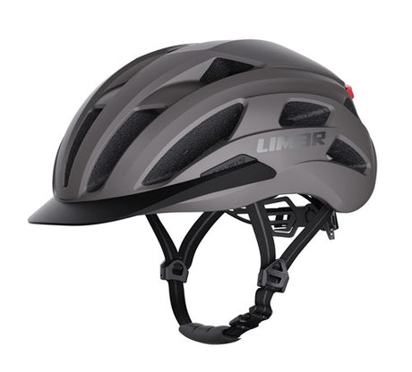 Limar casque torino m 53-57 gris mat avec LED