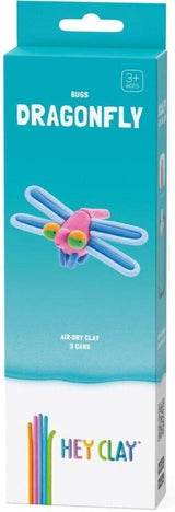 Libellule insecte Hey-Clay 3 boîtes de pâte à modeler