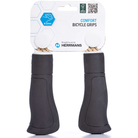 Herrmans Ergo 84b noir 120 mm - poignée de vélo