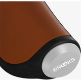 Brooks obsługuje ergonomiczny chwyt skórzany 100 130 mm miód