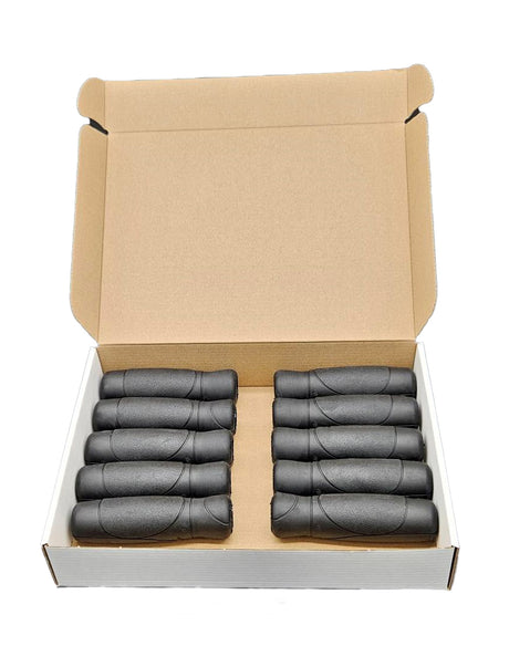 Herrmans jeu de poignées coupe 93 120mm tpe noir (15pr)
