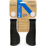 Herrmans jeu de poignées nucore town wave 130 130mm noir