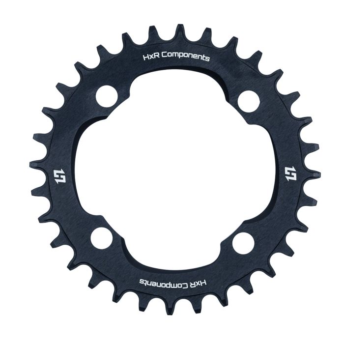 Hxr components hxr chainring - bcd 94 - 32t - black