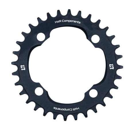 Hxr components hxr chainring - bcd 94 - 32t - black