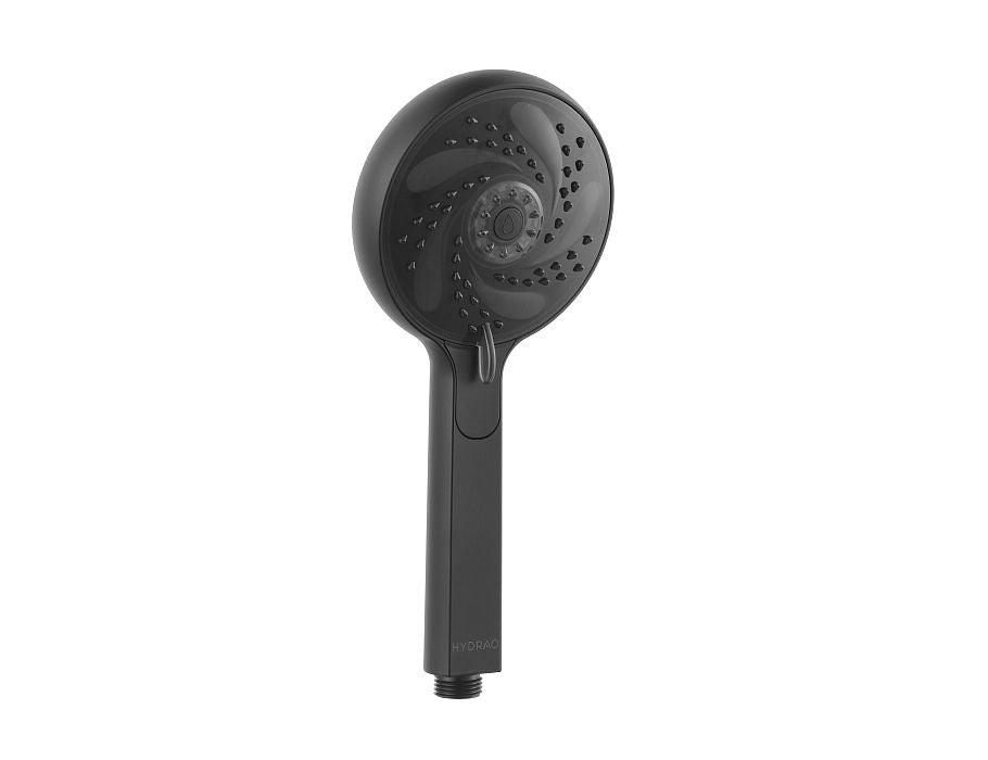 Pommeau de douche à économie d'eau Hydrao aloe noir
