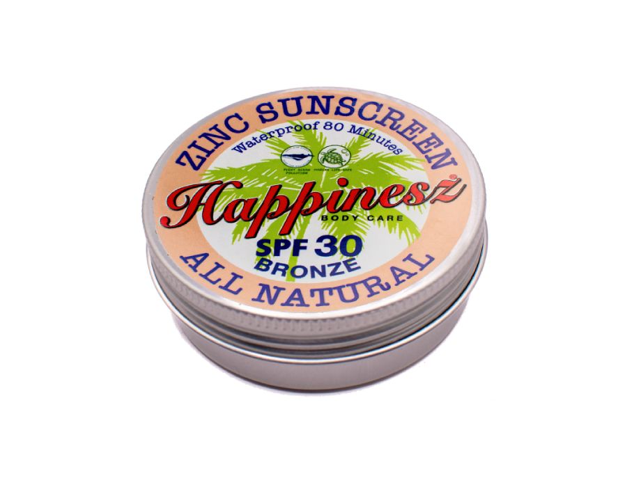 Happinesz Suncreen - SPF 30 - Zinc - Bronze