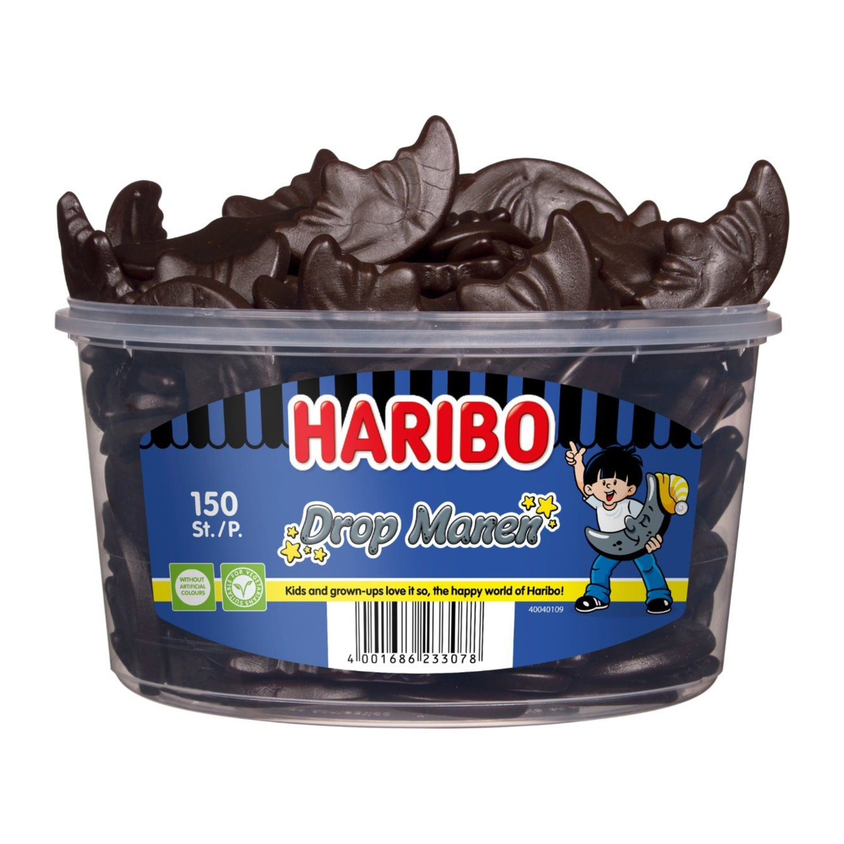 Crinière de réglisse Haribo - réglisse - silo 150 pièces