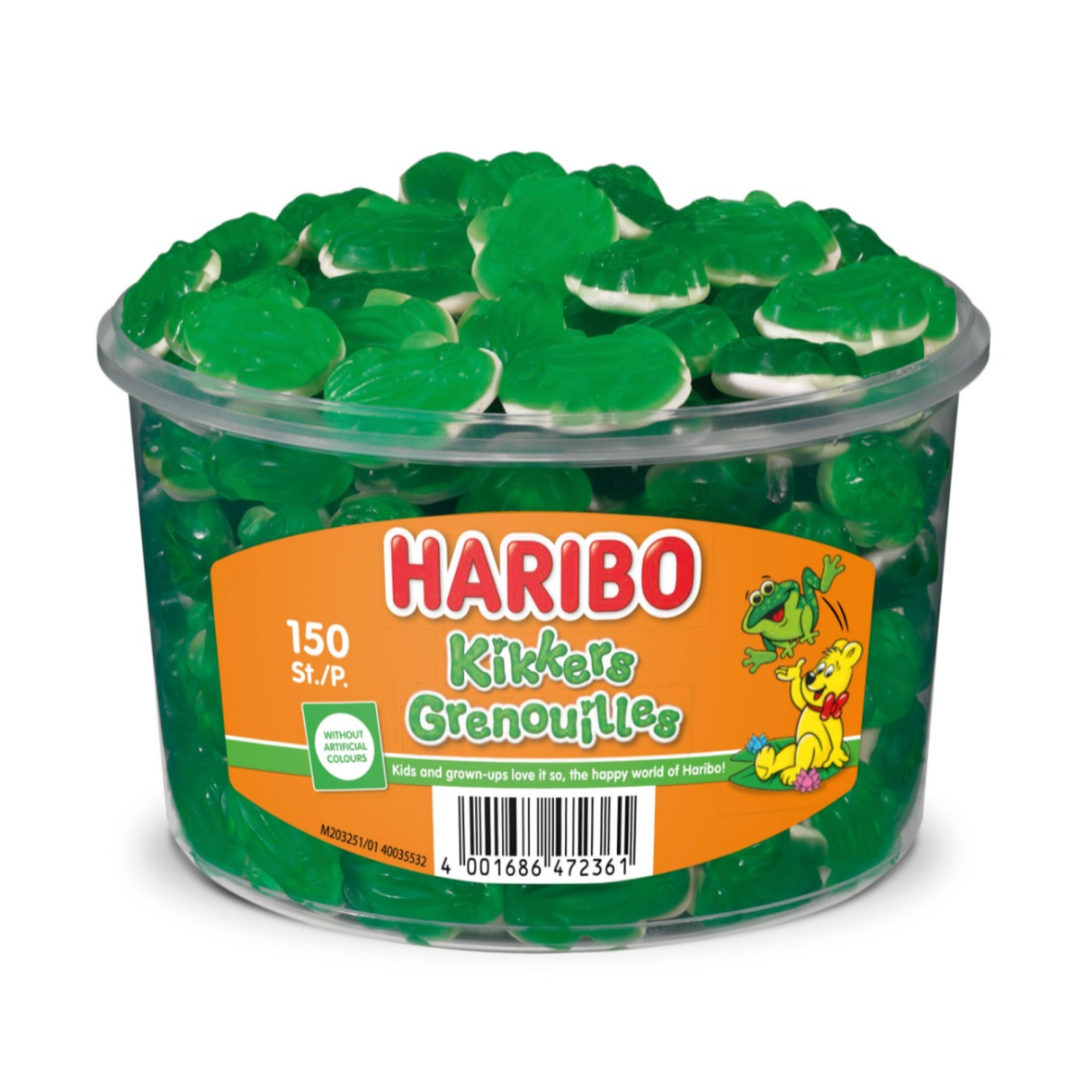 Grenouilles Haribo (150 pièces)