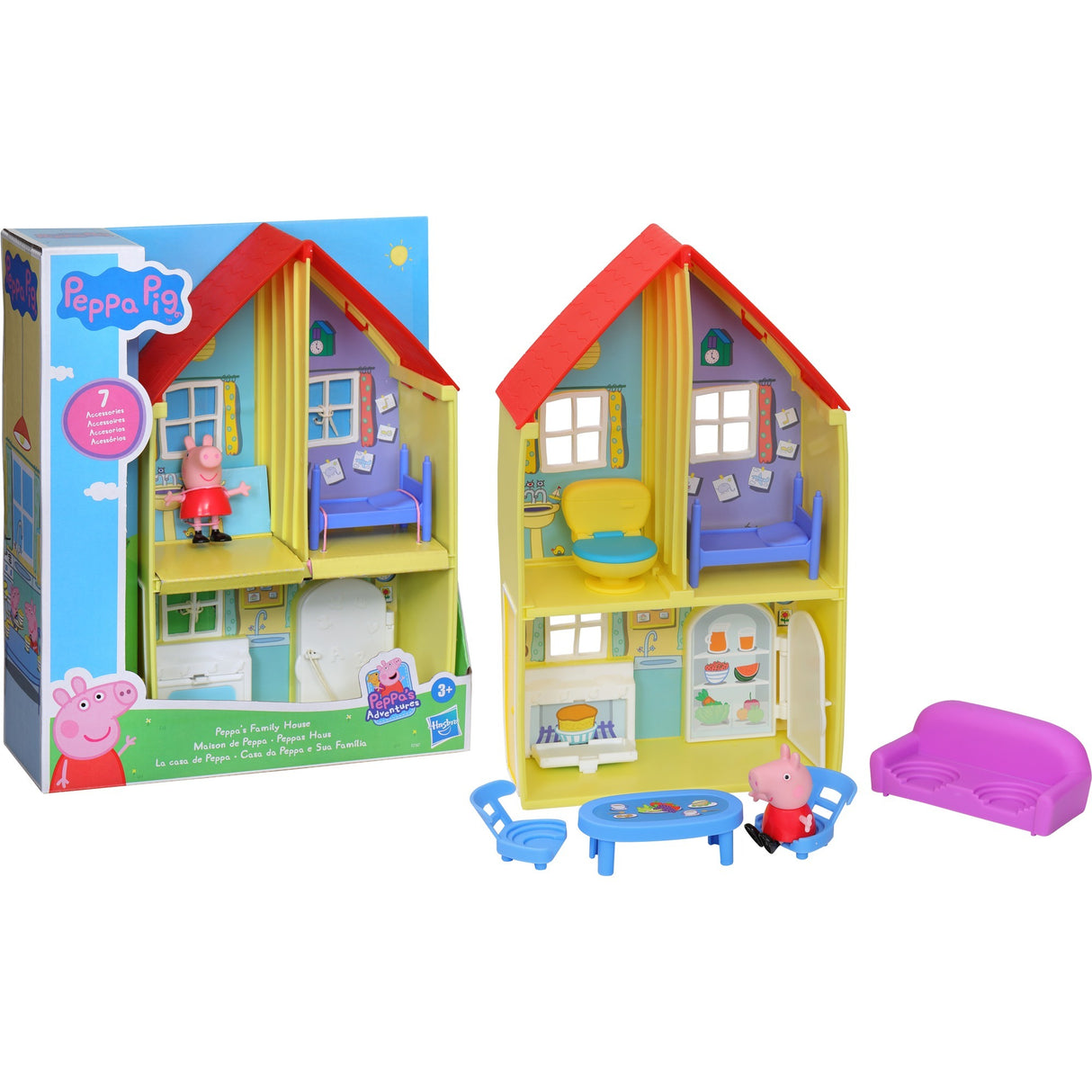 Ensemble de jeux à la maison de Hasbro Peppa