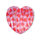 Mini coeurs | matelas gonflable coeur rose