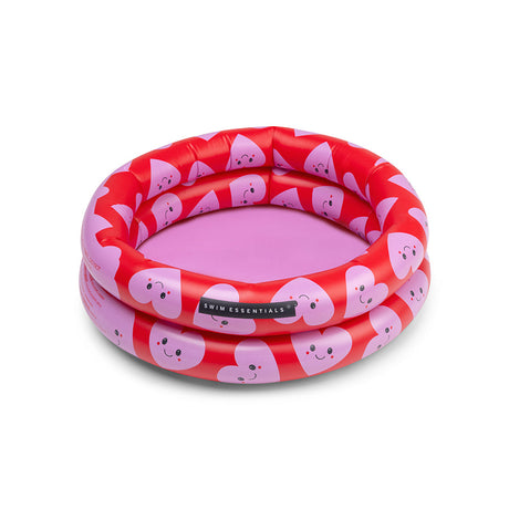 Coeurs | piscine bébé rouge ø 60cm