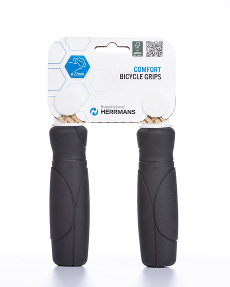 Composants de vélo Herrmans et poignée Herrmans coupée 93b 120 mm. type 45 noir