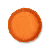 Coup d'os | piscine pour chien orange ø 80 cm