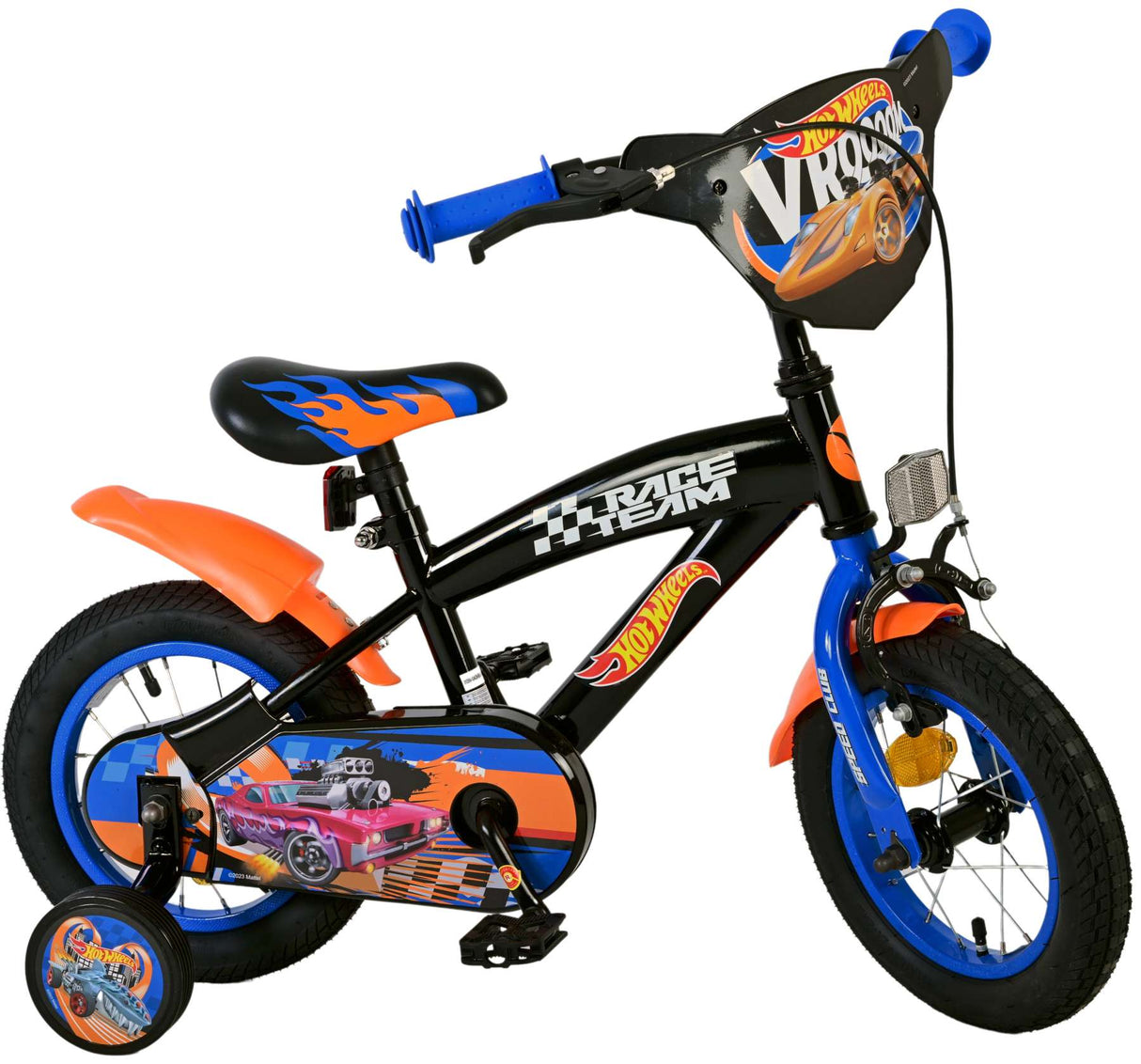 Hot Wheels Hot Wheels 12 Bicycle Black Orange Blue 31256