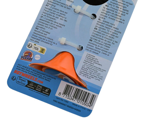 Klaxon de vélo Heiße Räder Hot Wheels - garçons - orange noir