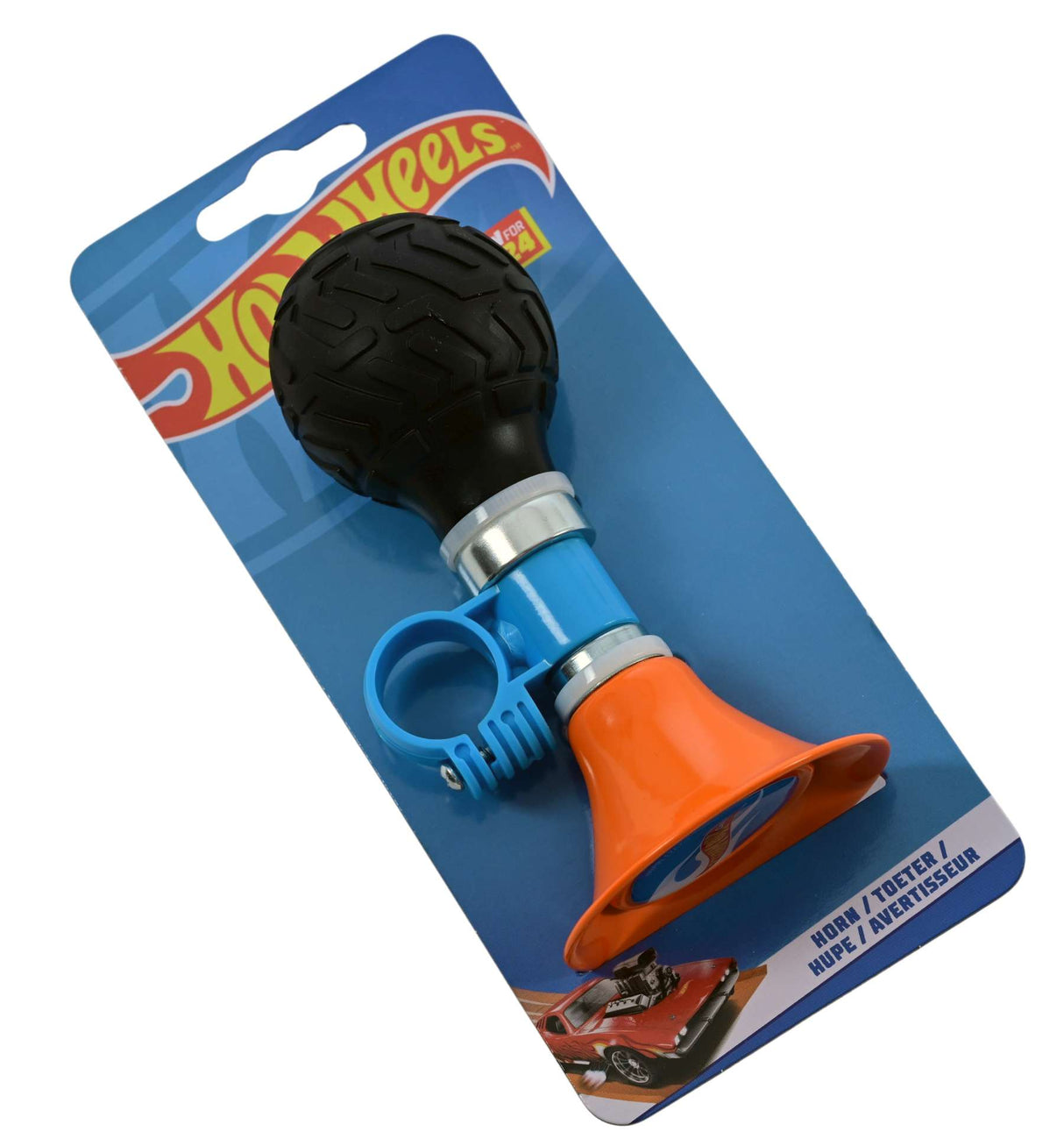 Klaxon de vélo Heiße Räder Hot Wheels - garçons - orange noir