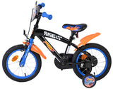 Vélo pour enfants Heiße Räder Hot Wheels - garçons - 14 pouces - noir orange bleu