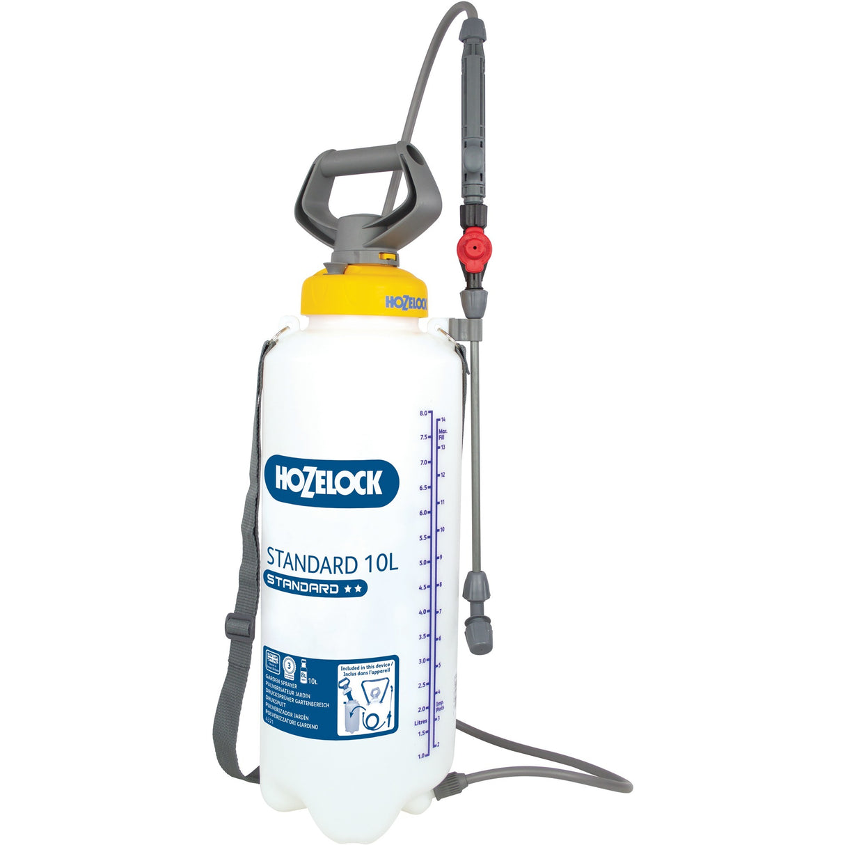 Hooklock Standard 10 Liter Ofdréck Sprayer