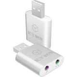 ICY BOX IB-AC527 USB à audio et microphone Adaptateur