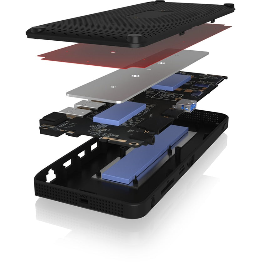 ICY BOX IB-DK2416-C 11-en-1 USB Type-C dockingstation avec