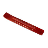 Porte encens pour bâtons en bois de manguier étoile couleur cuivre