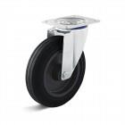 Torwegge roulette pivotante caoutchouc ø100 plastique