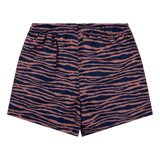 Rayures vibrantes | maillot de bain anti UV bleu orange garçon