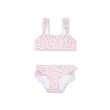 Léopard | bikini UV pour filles vieux rose