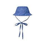 Léopard | chapeau de soleil anti-UV bleu