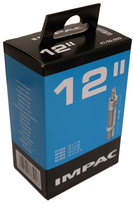 Impac Inner Tube (par Schwalbe) DV16 12x1,75 2,35 Etro 47 62-203, Valve: Blitz Holland 26 mm