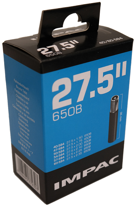 Impac (Schwalbe) tube intérieur AV21 27,5 pouces (40 60-584) 40 mm
