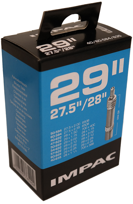 Impac (Schwalbe) Inner Tube DV19 28 29 pouces 40 60-622 635 40 mm