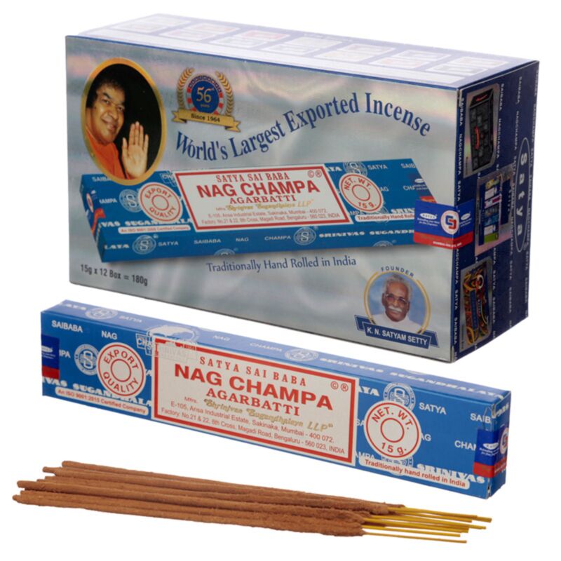 Bâtons d'encens Satya nag champa