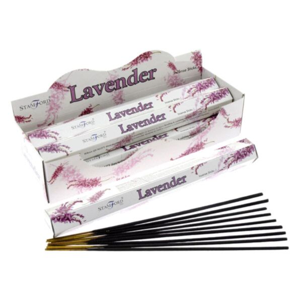 37102 lavande - bâtons d'encens hexagonaux de qualité supérieure Stamford